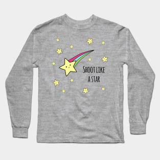 'Shoot Like A Star' Long Sleeve T-Shirt